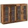 vidaXL Fali Szekr&eacute;nyek 2 db &Ouml;reg fa 69,5 x 34 x 90 cm Szerelt Fa