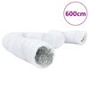 vidaXL alum&iacute;nium &eacute;s PVC szellőzőcső 6 m &Oslash;10 cm
