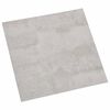 vidaXL &Ouml;ntapad&oacute;s Padl&oacute; Panelek Feh&eacute;r &eacute;s Sz&uuml;rke 30,5 x 30,5 cm 20 db