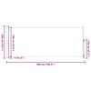 vidaXL kr&eacute;msz&iacute;nű beh&uacute;zhat&oacute; oldals&oacute; terasznapellenző 200 x 500 cm