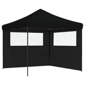 vidaXL Partys&aacute;tor Fekete 292 x 292 x 315 cm Oxford Sz&ouml;vet