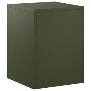 vidaXL N&ouml;v&eacute;ny&aacute;llv&aacute;ny Olajz&ouml;ld 30 x 30 x 40 cm Időj&aacute;r&aacute;s&aacute;ll&oacute; Ac&eacute;l