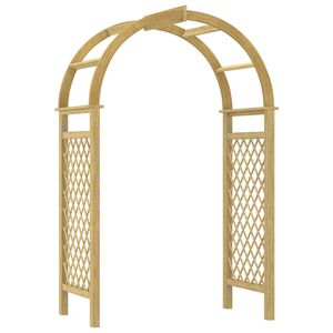 vidaXL impregn&aacute;lt t&ouml;m&ouml;r fenyőfa r&aacute;csos bolt&iacute;v 141 x 97 x 243 cm