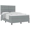 vidaXL Boxrug&oacute;s &aacute;gy fejt&aacute;ml&aacute;val Vil&aacute;gossz&uuml;rke 140 x 190 cm sz&ouml;vet