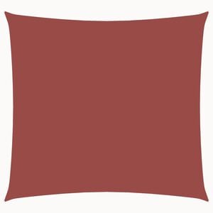 vidaXL terrakotta n&eacute;gyzet alak&uacute; oxford-sz&ouml;vet napvitorla 6 x 6 m