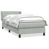 vidaXL vil&aacute;gossz&uuml;rke b&aacute;rsony rug&oacute;s &aacute;gy matraccal 90x220 cm