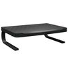 vidaXL fekete monitor&aacute;llv&aacute;ny 37 x 28 x 11,5 cm