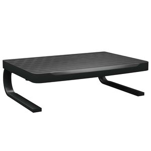 vidaXL fekete monitor&aacute;llv&aacute;ny 37 x 28 x 11,5 cm