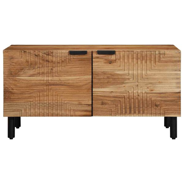 vidaXL t&ouml;m&ouml;r ak&aacute;cfa doh&aacute;nyz&oacute;asztal 80 x 50 x 40 cm