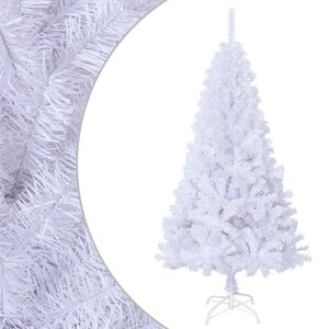 vidaXL feh&eacute;r PVC műkar&aacute;csonyfa vastag &aacute;gakkal 120 cm