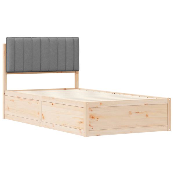 vidaXL &Aacute;gykeret K&aacute;rpitozott Fejt&aacute;ml&aacute;val Vil&aacute;gossz&uuml;rke 100 x 200 cm