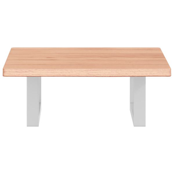 vidaXL ac&eacute;l &eacute;s t&ouml;m&ouml;r t&ouml;lgyfa falra szerelhető mosd&oacute;polc