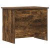 vidaXL T&aacute;rol&oacute;doboz t&aacute;rol&oacute;val F&uuml;st&ouml;s T&ouml;lgy 60 x 40 x 50 cm Szerelt Fa
