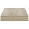 vidaXL 4 db t&ouml;lgysz&iacute;nű MDF lebegő fali polc 40 x 23 x 3,8 cm