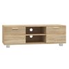 vidaXL sonoma t&ouml;lgy sz&iacute;nű szerelt fa TV-szekr&eacute;ny 120 x 40,5 x 35 cm
