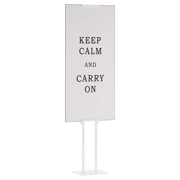 vidaXL Ki&aacute;ll&iacute;t&oacute; &Aacute;llv&aacute;ny 2 pcs Feh&eacute;r 30 x 23,5 x 210 cm Ac&eacute;l