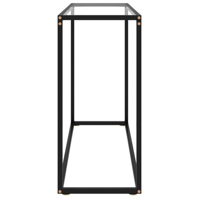 vidaXL átlátszó edzett üveg tálalóasztal 100 x 35 x 75 cm