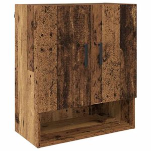 vidaXL Fali szekr&eacute;ny 60 x 31 x 70 cm Szerelt Fa &Ouml;reg fa