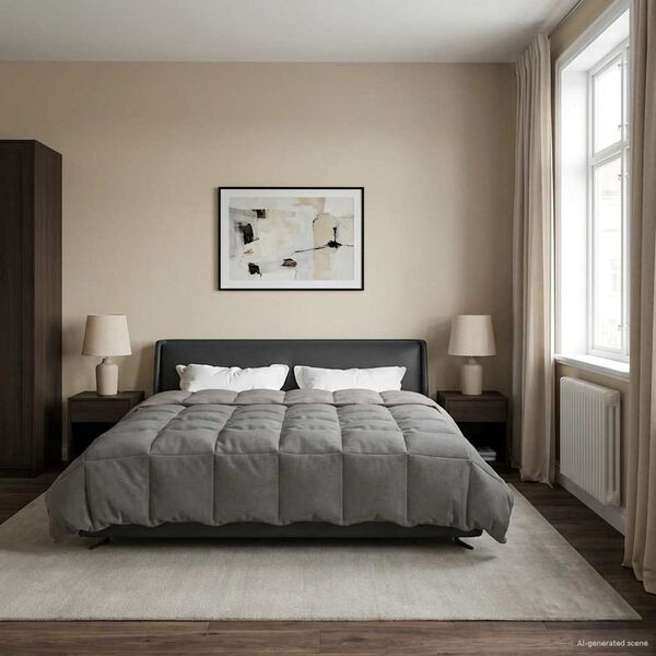 vidaXL Ny&aacute;ri Takarm&aacute;ny S&ouml;v&eacute;nyes Vil&aacute;gossz&uuml;rke 200 x 220 cm Mikrosz&aacute;l