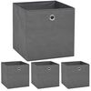 vidaXL 4 db sz&uuml;rke, nem szőtt t&aacute;rol&oacute;doboz 32 x 32 x 32 cm
