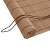 vidaXL Roletta Barna 130 x 160 cm Bambusz