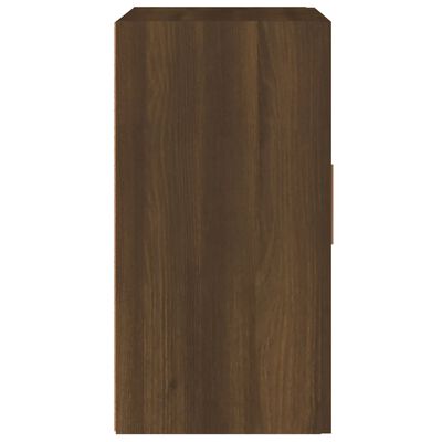 vidaXL barna tölgyszínű szerelt fa faliszekrény 60 x 30 x 60 cm
