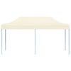 vidaXL összecsukható, felállítható sátor 3 x 6 m krémfehér