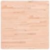 vidaXL t&ouml;m&ouml;r b&uuml;kkfa n&eacute;gyzet alak&uacute; asztallap 70 x 70 x 2,5 cm