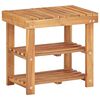 vidaXL t&ouml;m&ouml;r ak&aacute;cfa cipőtart&oacute; 50 x 32 x 45 cm