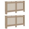 vidaXL Radi&aacute;tor fedez&eacute;k 2 db Sonoma T&ouml;lgy 152 x 19 x 81,5 cm