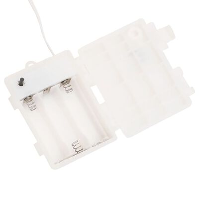 vidaXL 3 db összecsukható fehér karácsonyi lámpa LED-del