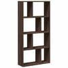 vidaXL barna t&ouml;lgy sz&iacute;nű szerelt fa k&ouml;nyvespolc 60 x 20 x 120,5 cm