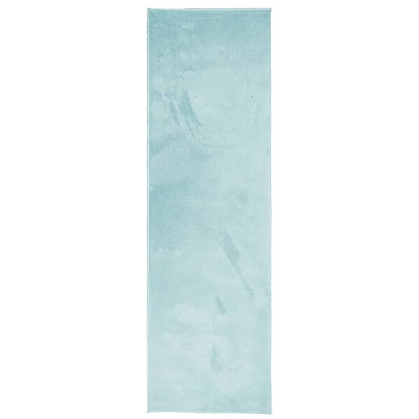 vidaXL OVIEDO z&ouml;ld r&ouml;vid sz&aacute;l&uacute; szőnyeg 80 x 250 cm