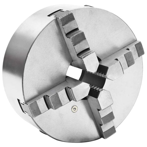 vidaXL 4 szorítópofás önközpontosító acél esztergatokmány 200 mm