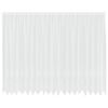 vidaXL Csipk&eacute;s F&uuml;gg&ouml;ny f&uuml;gg&ouml;ny&ouml;kkel Feh&eacute;r 245 x 500 cm Poli&eacute;szter