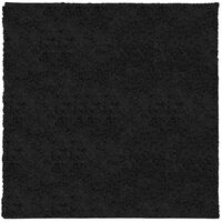 vidaXL fekete hosszú szálú bozontos modern szőnyeg 200 x 200 cm
