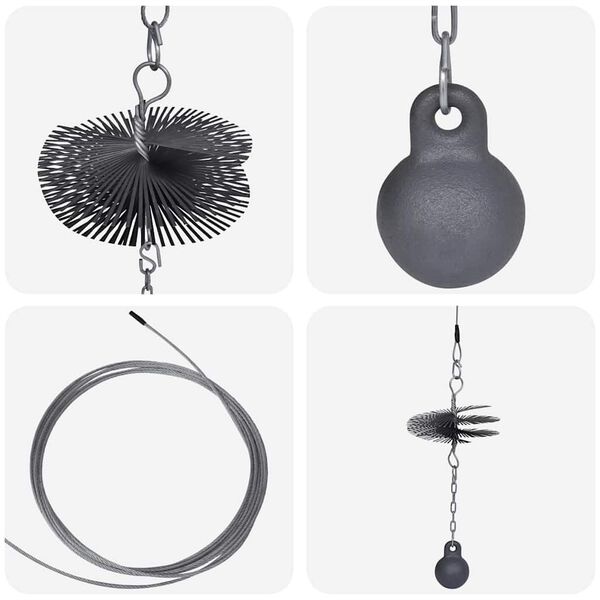 Kerek K&eacute;m&eacute;ny Tiszt&iacute;t&oacute; Kefe &Aacute;tm. 15 cm