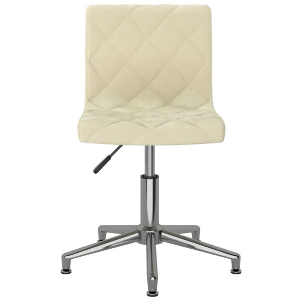 vidaXL 2 db kr&eacute;msz&iacute;nű b&aacute;rsony forg&oacute; &eacute;tkezősz&eacute;k