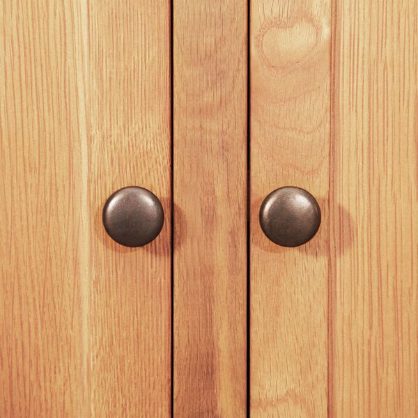 vidaXL Sz&eacute;f Barna 112 x 33.5 x 70 cm Massz&iacute;v t&ouml;lgyfa