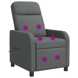 vidaXL Massz&aacute;zs Fotel S&ouml;t&eacute;tsz&uuml;rke Sz&ouml;vet