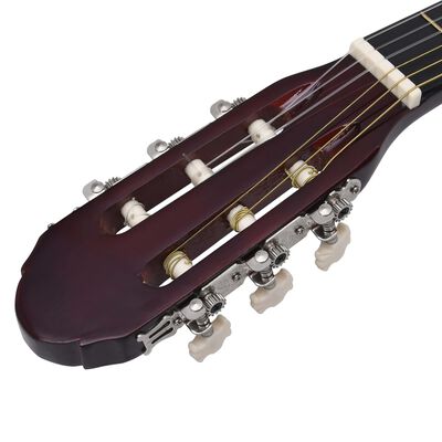 vidaXL 12 darabos klasszikus gitár kezdő szett 4/4 39"