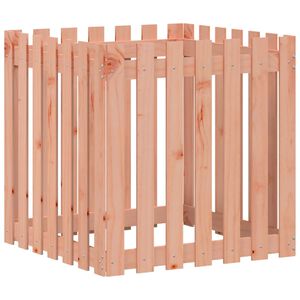 vidaXL t&ouml;m&ouml;r dugl&aacute;szfenyő n&ouml;v&eacute;nytart&oacute; l&eacute;ces kialak&iacute;t&aacute;ssal 70x70x70 cm