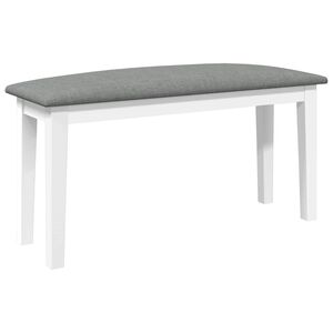 vidaXL feh&eacute;r t&ouml;m&ouml;rfa gumib&oacute;l pad 90 cm