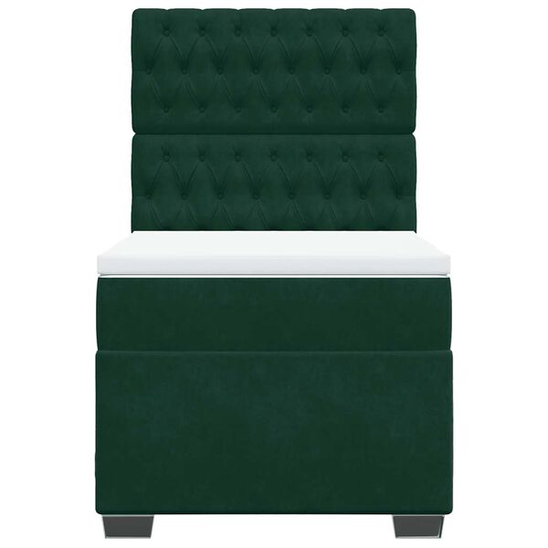 vidaXL s&ouml;t&eacute;tz&ouml;ld b&aacute;rsony rug&oacute;s &aacute;gy matraccal 90x190 cm