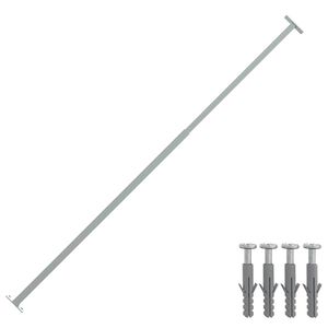 vidaXL &aacute;ll&iacute;that&oacute; biztons&aacute;gi ablakr&uacute;d 710-1200 mm