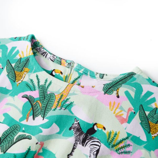 Vil&aacute;gosmenta sz&iacute;nű gyerekruha 116