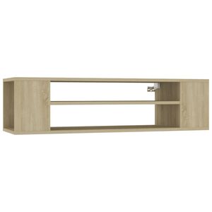 vidaXL sonoma t&ouml;lgy sz&iacute;nű szerelt fa f&uuml;ggő TV-szekr&eacute;ny 100x30x26,5 cm