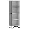 vidaXL szürke sonoma színű szerelt fa könyvespolc 50 x 31 x 137,5 cm