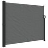 vidaXL antracitsz&uuml;rke beh&uacute;zhat&oacute; oldals&oacute; napellenző 160 x 600 cm