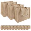 vidaXL Juta t&aacute;sk&aacute;k 50 Term&eacute;szetes 26 x 22 x 14 cm 100% Tossa juta